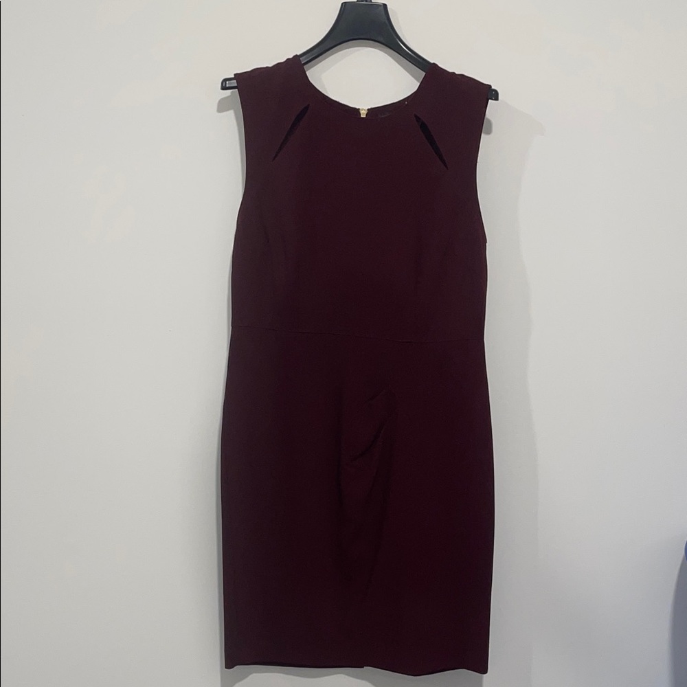 Sophie Theallet by The Limited Deep Burgundy Sleeveless Dress
